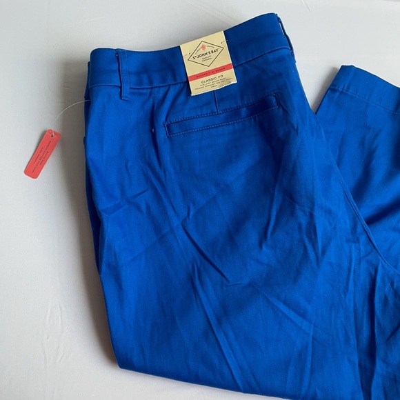 New Blue Capris from St. John’s Bay Size 16 - Picture 9 of 9